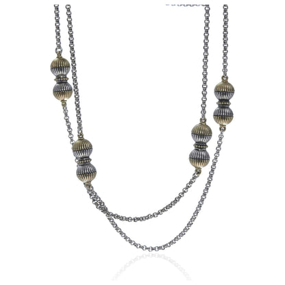 Front view of Konstantino Hebe Women's Necklace KOKJ432-130-36 6U