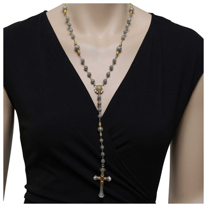 Konstantino Lariat Women's Necklace KOMK4736-450-CUT - Image #2