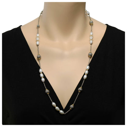 Konstantino Station Women's Necklace KOMK4767-122-33 - Image #2