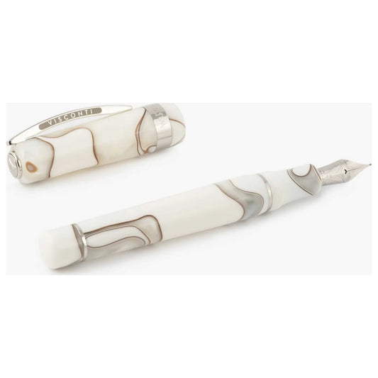 Front view of Visconti Woodstock White Dove Pen KP03-03-FPAF