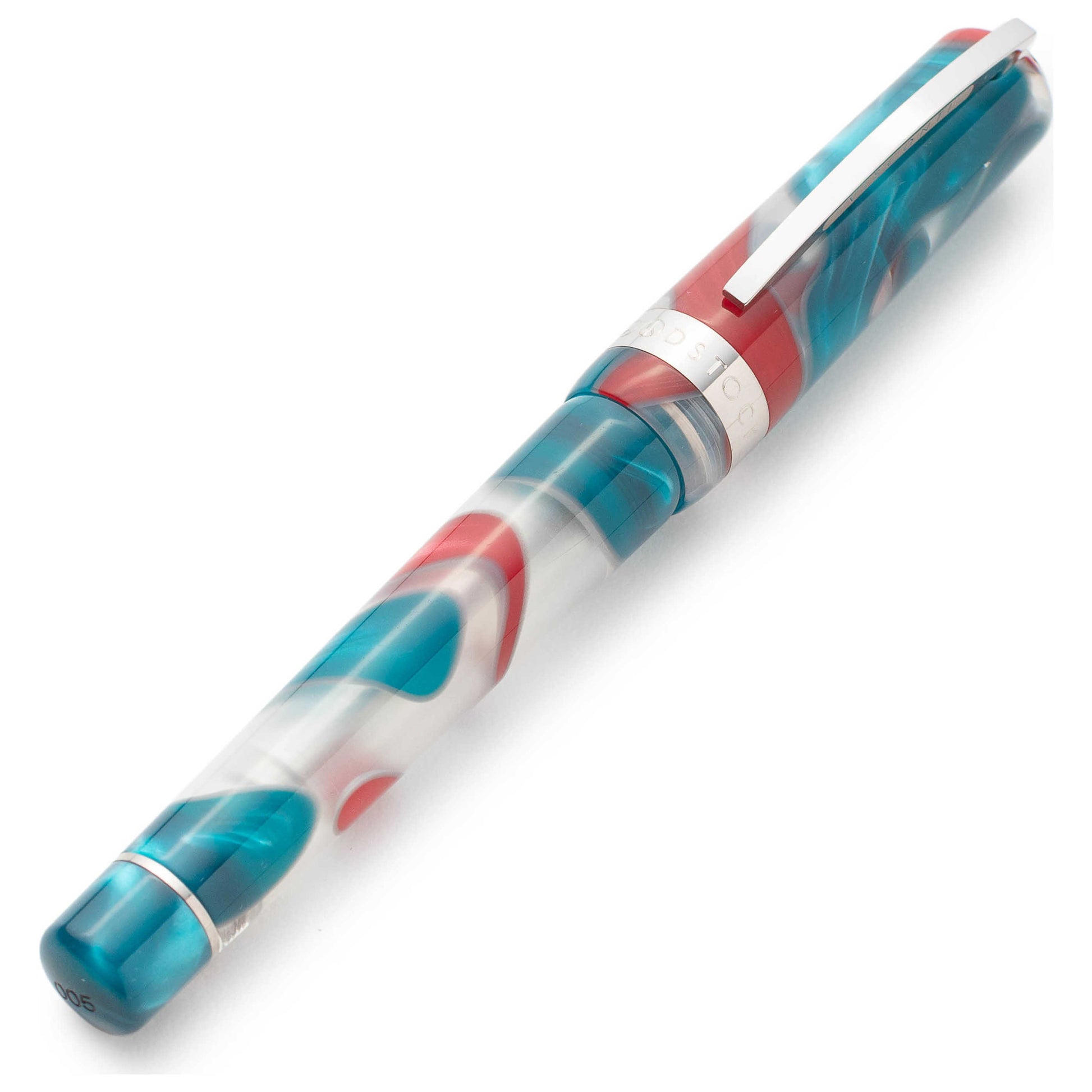 Front view of Visconti Woodstock Lava Lamp Pen KP03-06-FPAF