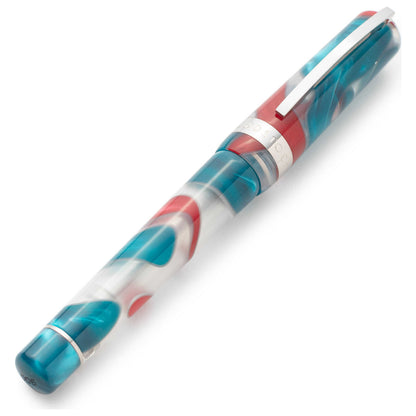 Front view of Visconti Woodstock Lava Lamp Pen KP03-06-FPAF