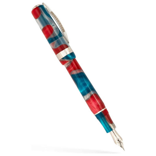 Front view of Visconti Woodstock Lava Lamp Pen KP03-06-FPAF