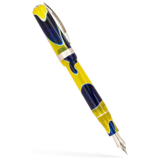 Front view of Visconti Woodstock Peace & Love Pen KP03-07-FPAF
