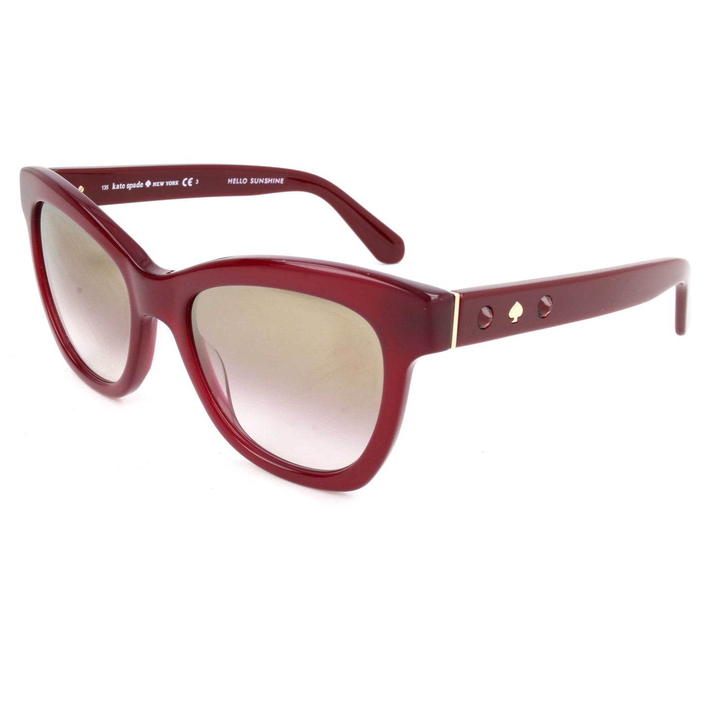 Front view of Kate Spade Krissy Women's Sunglasses KRISSY-S-S1K-52