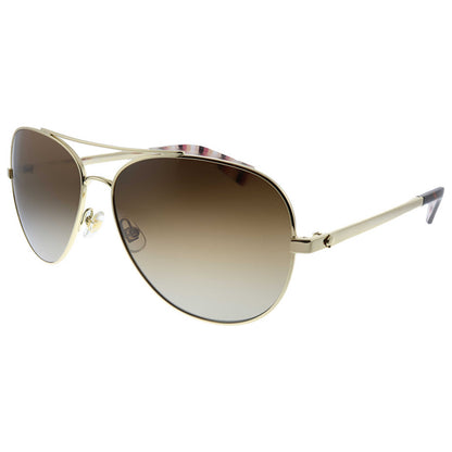 Front view of Kate Spade New York Women's Sunglasses KS-AVALINE2-S-013-LA