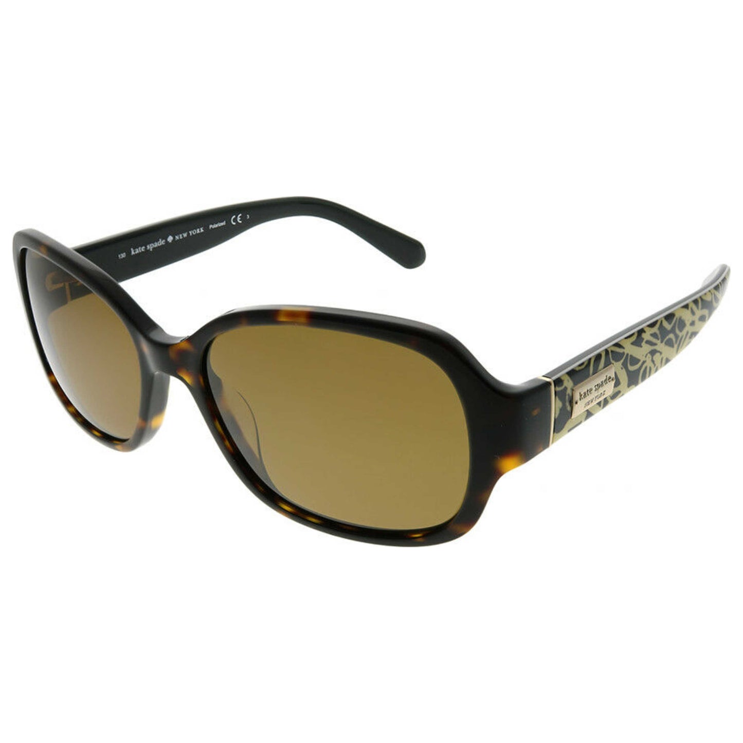 Front view of Kate Spade Akira Women's Sunglasses KS-Akira-P-PHN-VW