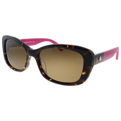 Front view of Kate Spade Claretta Women's Sunglasses KS-Claretta-P-S-0T4