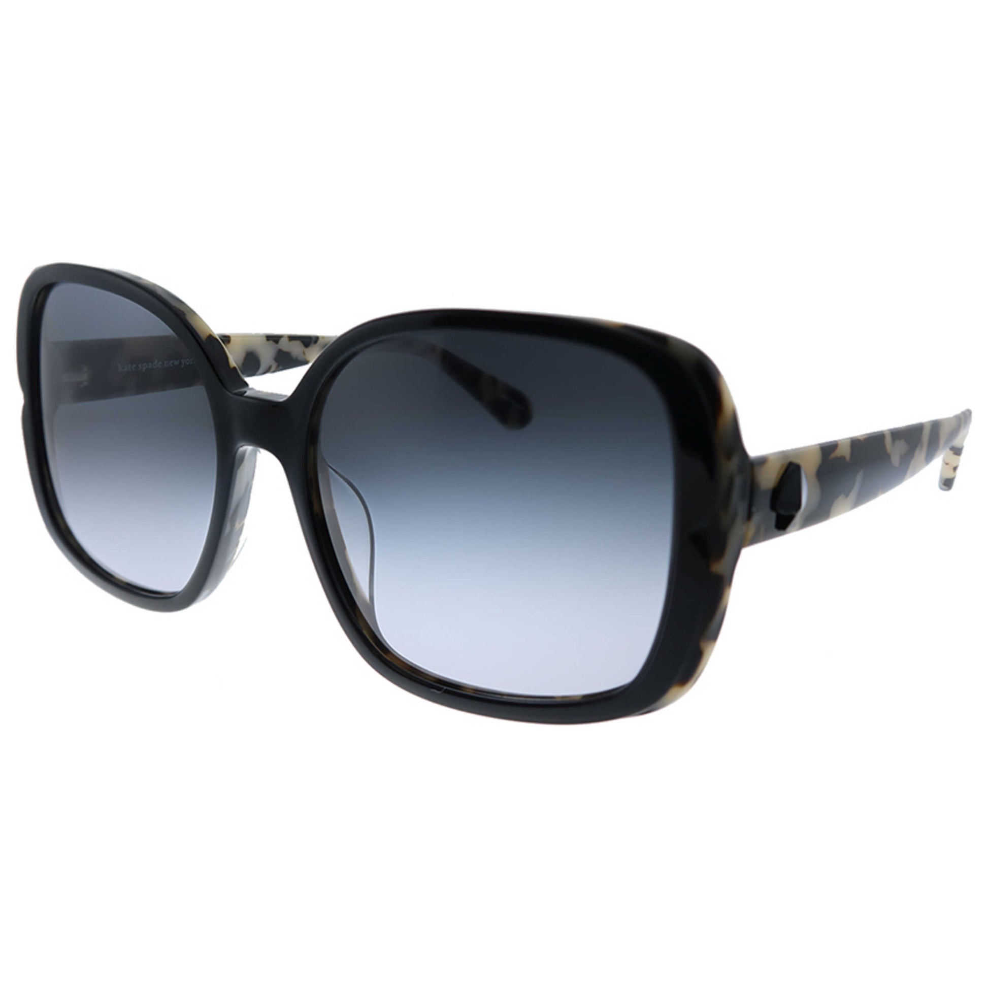 Front view of Kate Spade New York Women's Sunglasses KS-ELIANNA-G-S-WR7-9O