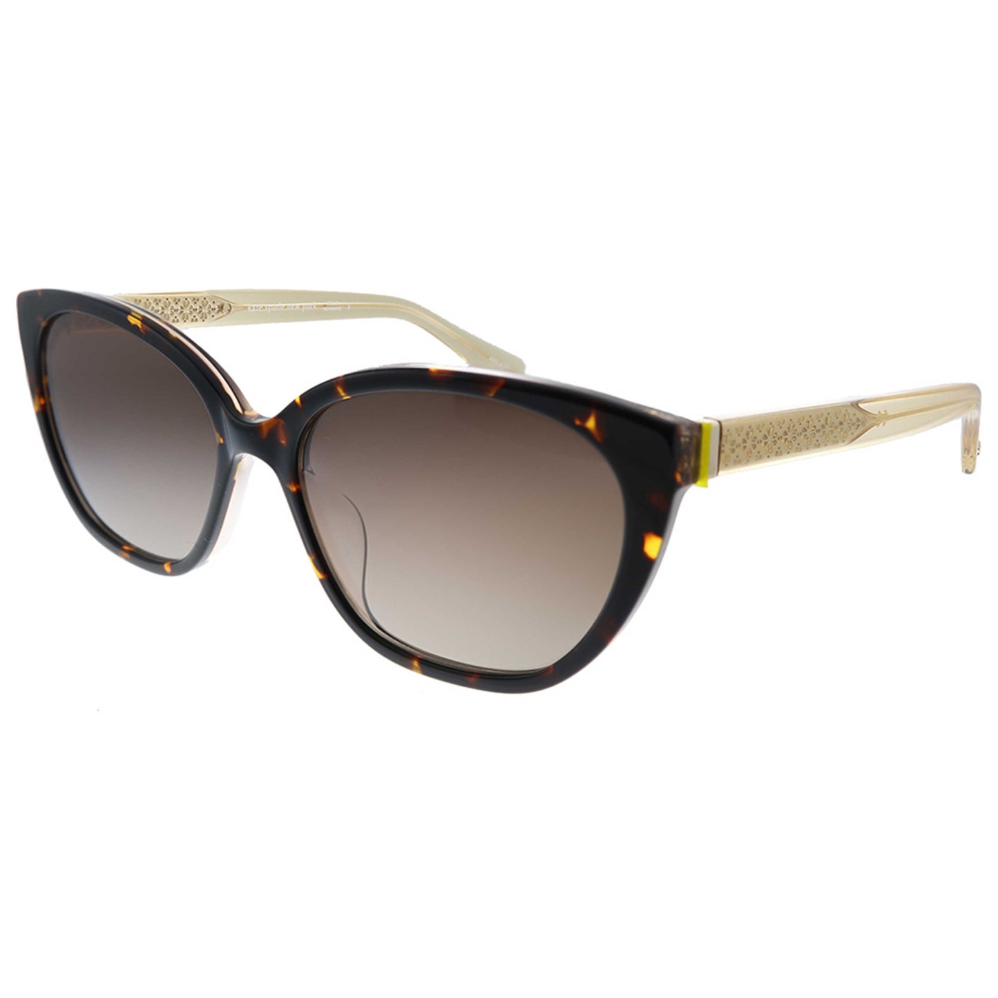 Front view of Kate Spade Philippa Women's Sunglasses KS-PHILIPPA-G-S-XLT-HA