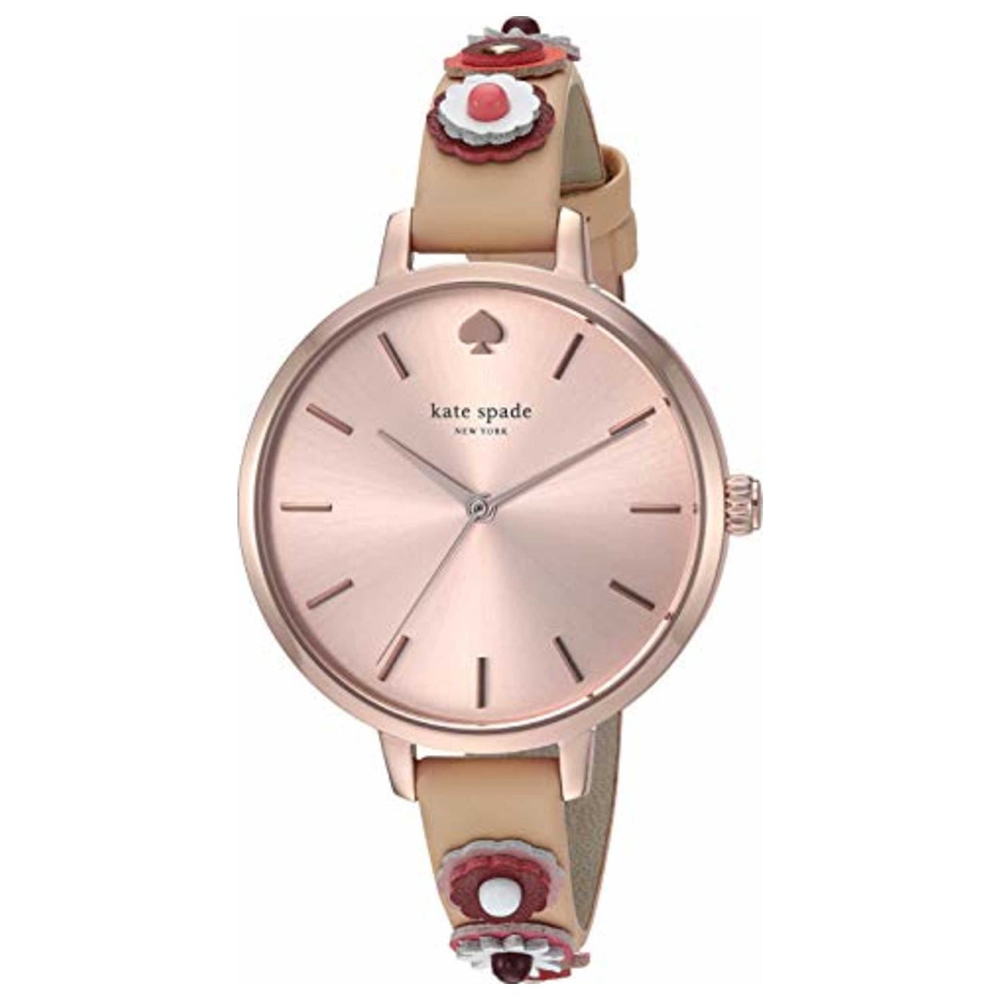 Front view of Kate Spade Metro Western Rivet Women's Quartz Watch KSW1463