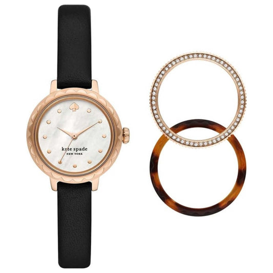 Front view of Kate Spade Morningside Women's Quartz Watch KSW1717SET