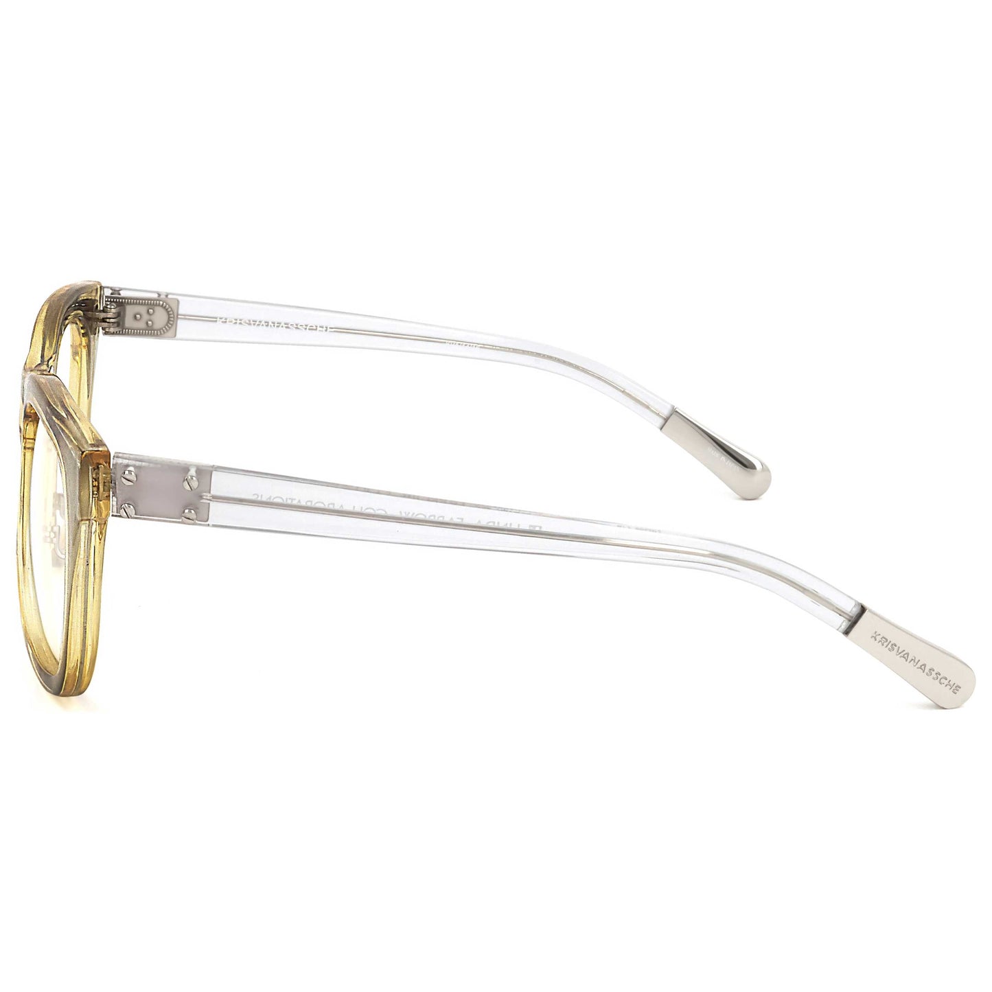 Linda Farrow Kris Van Assche Men's Opticals KVA14-C16-52 - Image #3