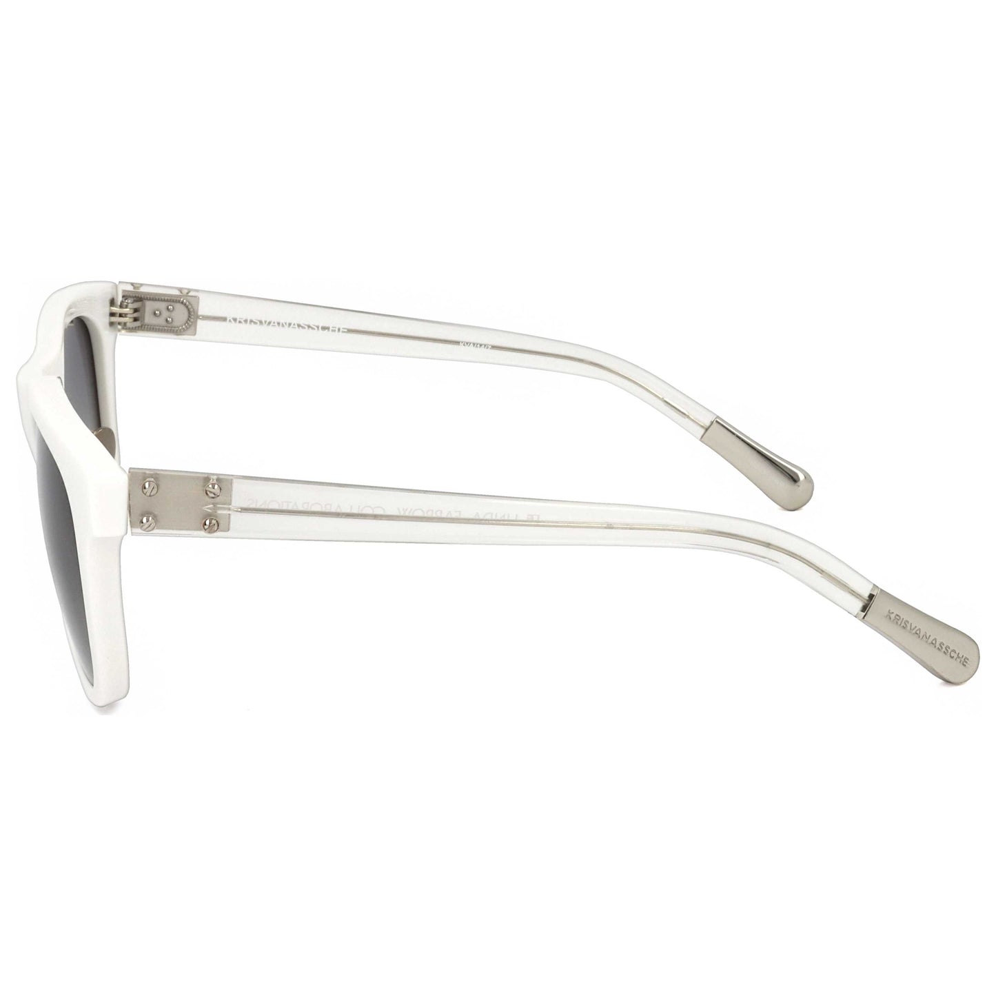 Linda Farrow Kris Van Assche Men's Sunglasses KVA14-C7-50 - Image #3