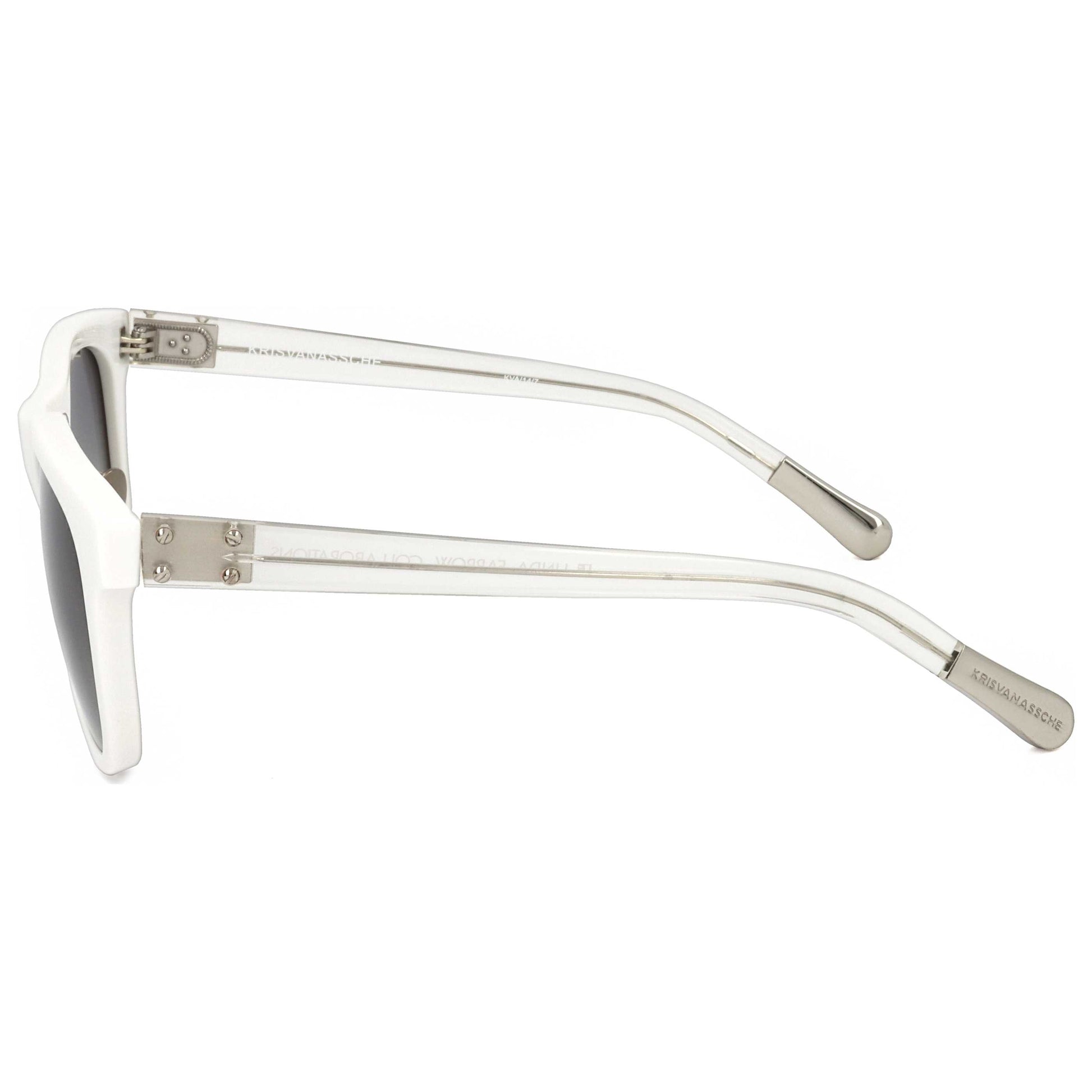 Linda Farrow Kris Van Assche Men's Sunglasses KVA14-C7-50 - Image #3