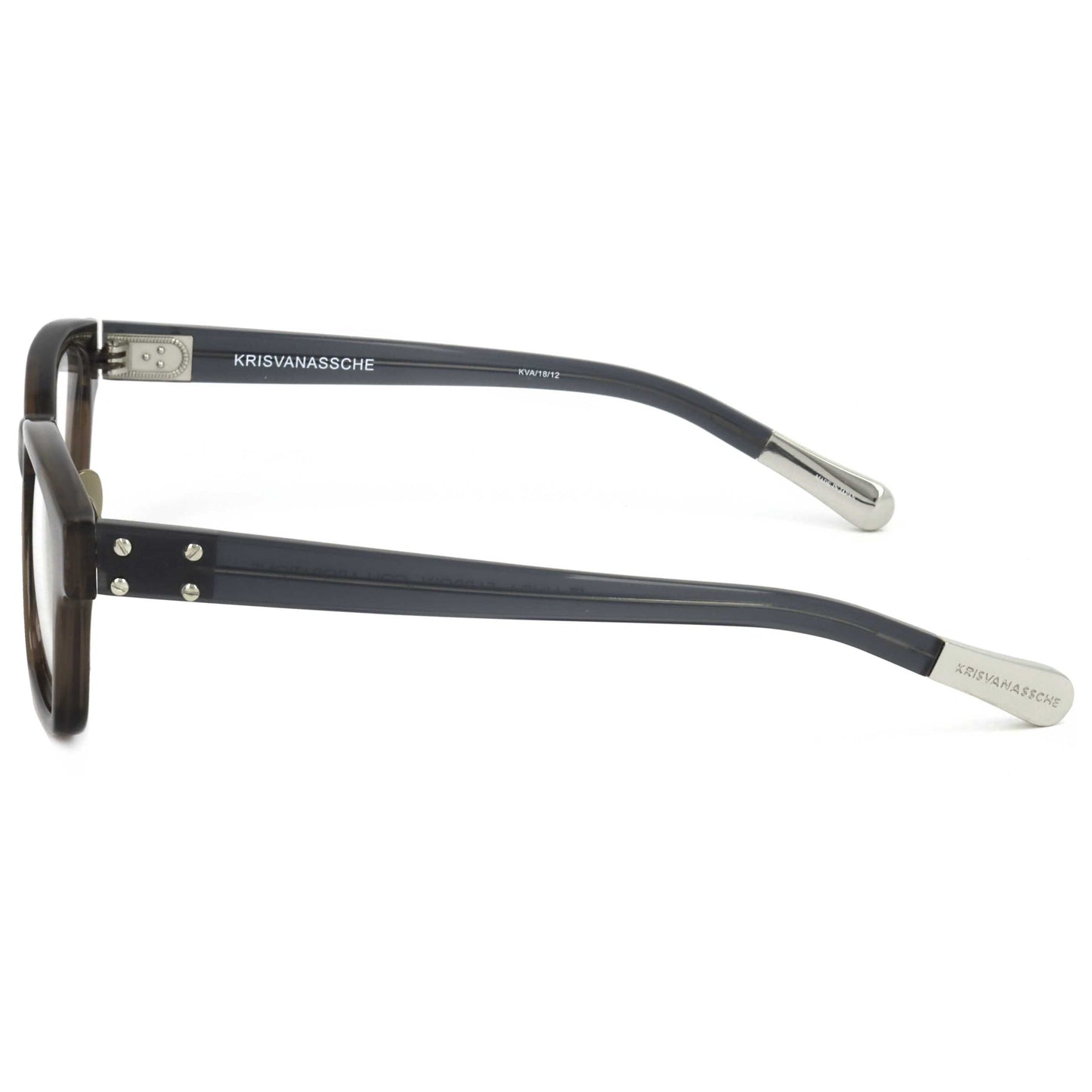 Linda Farrow Kris Van Assche Men's Opticals KVA18-C12-50 - Image #3