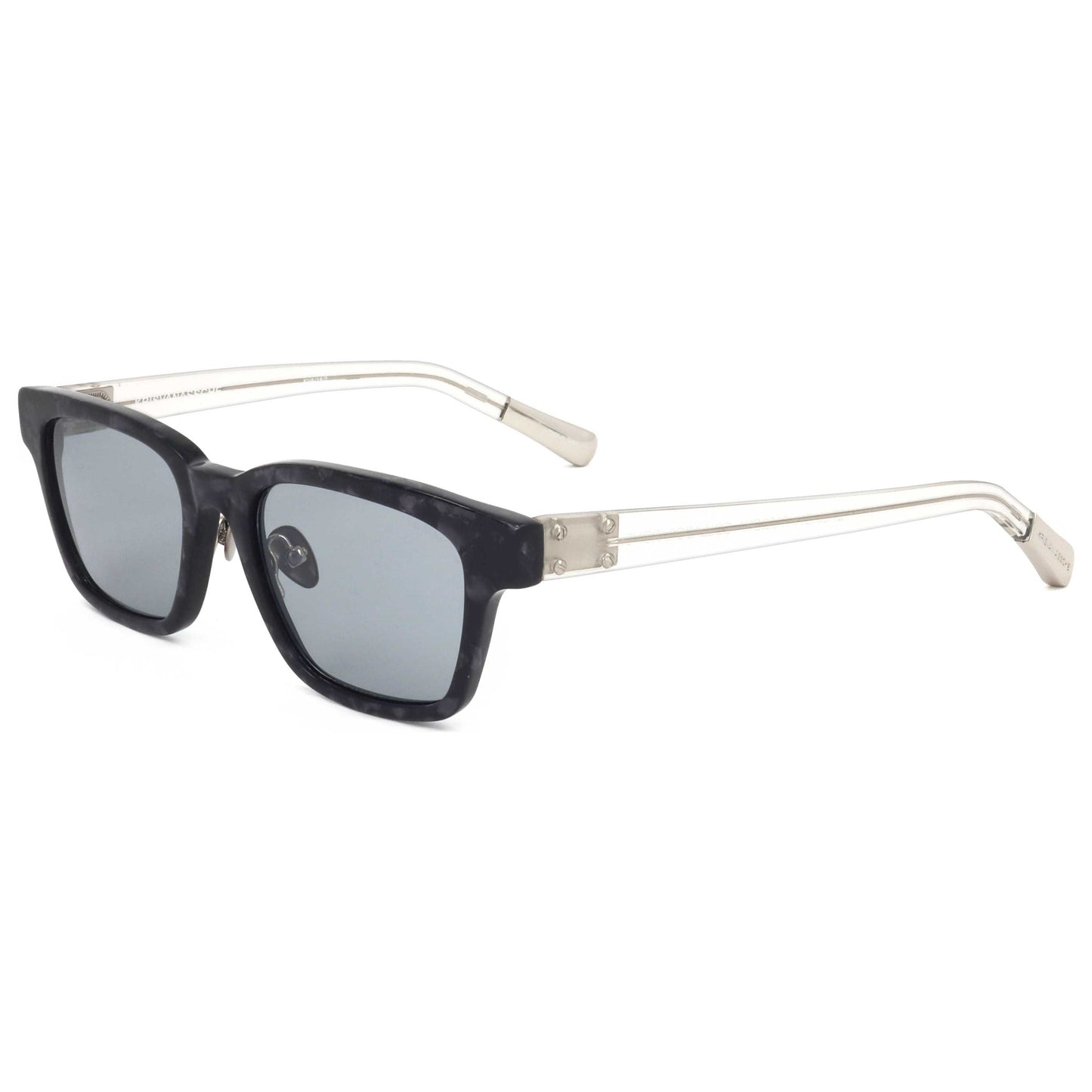 Front view of Linda Farrow Kris Van Assche Men's Sunglasses KVA18-C2-50
