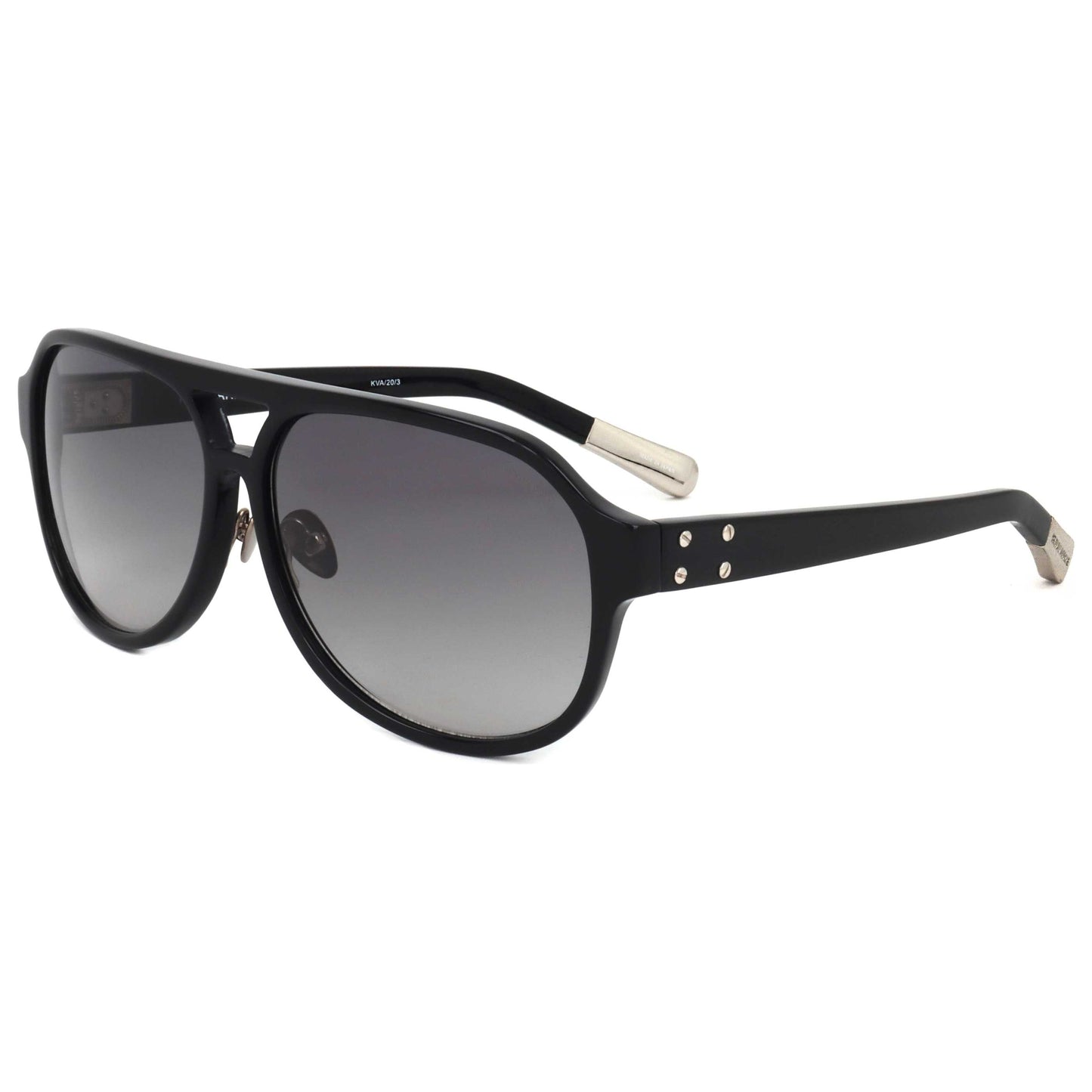 Front view of Linda Farrow Kris Van Assche Men's Sunglasses KVA20-C3-61