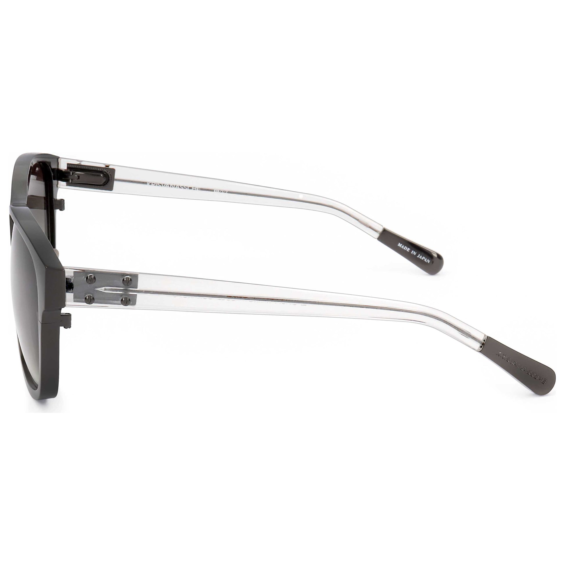 Linda Farrow Kris Van Assche Men's Sunglasses KVA3-C2-54 - Image #3