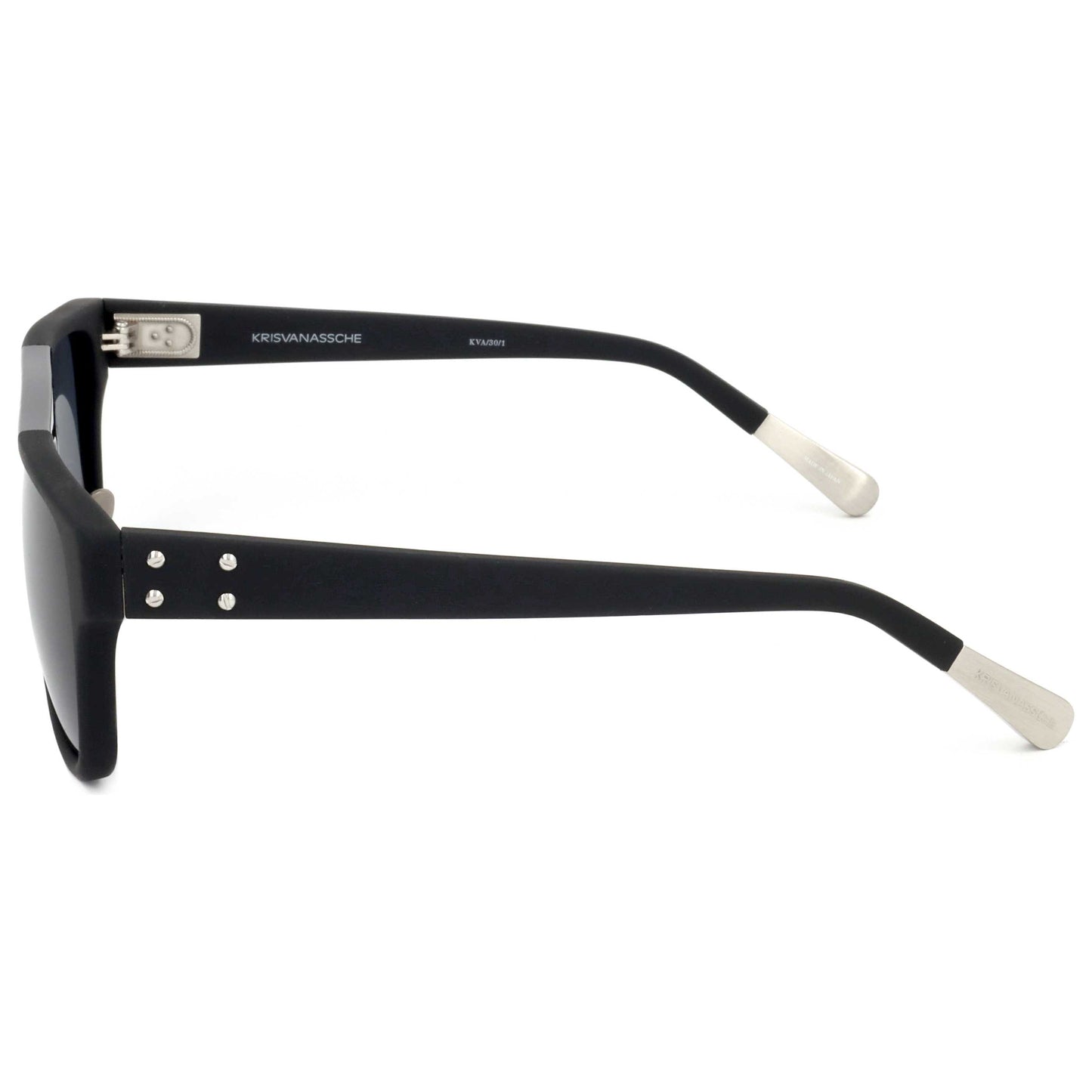 Linda Farrow Kris Van Assche Men's Sunglasses KVA30-C1-55 - Image #3