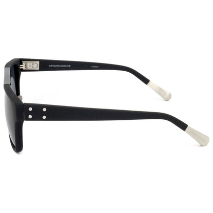 Linda Farrow Kris Van Assche Men's Sunglasses KVA30-C1-55 - Image #3