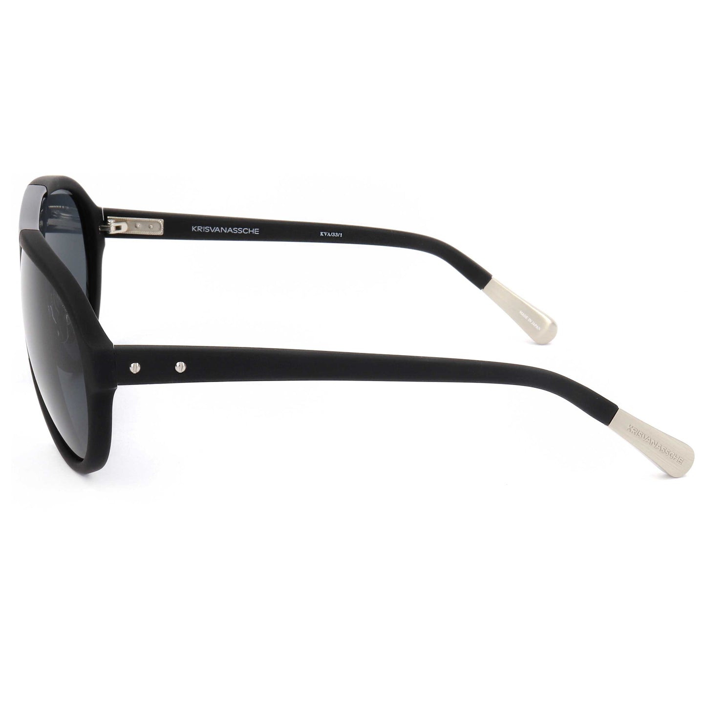 Linda Farrow Kris Van Assche Men's Sunglasses KVA33-C1-60 - Image #3