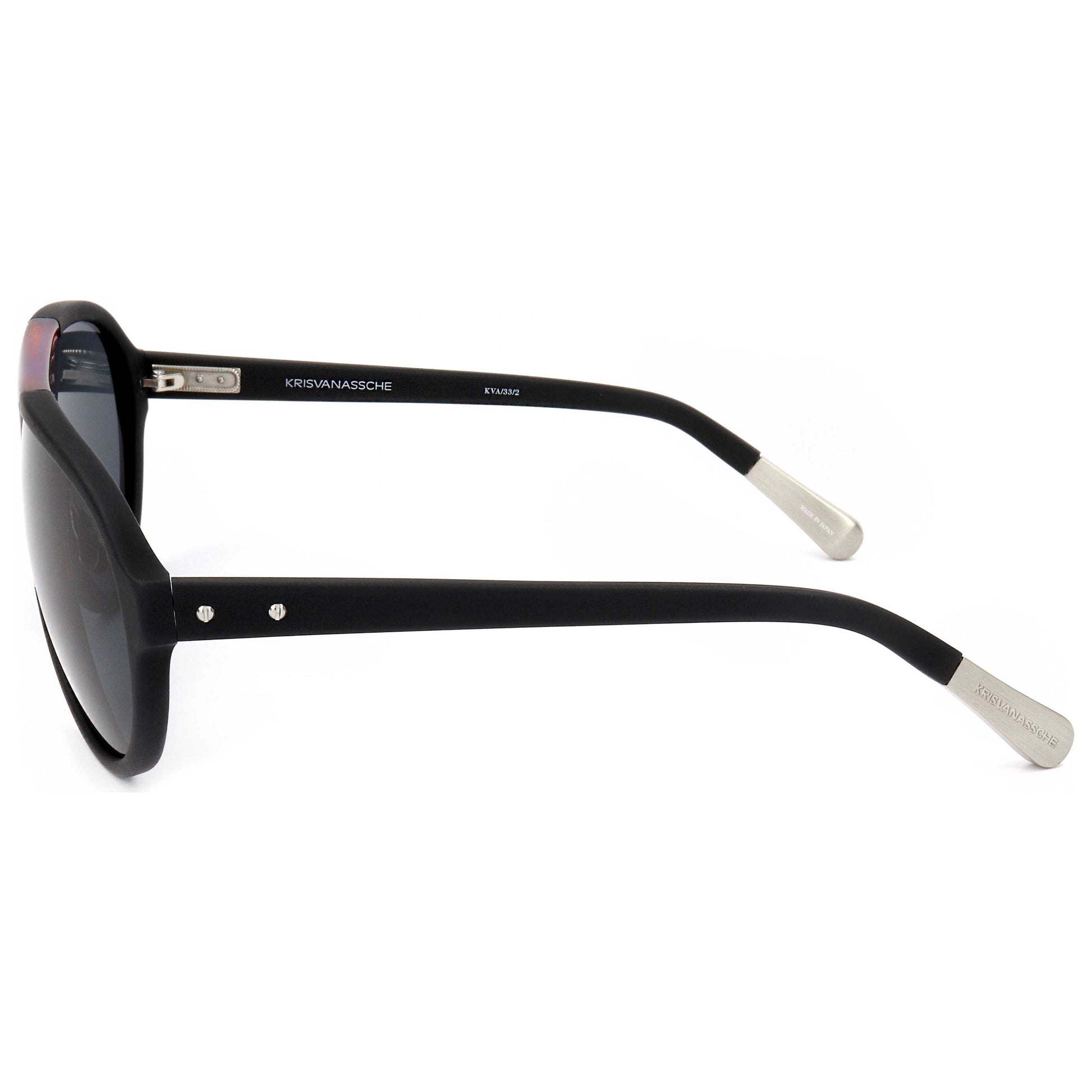 Linda Farrow Kris Van Assche Men's Sunglasses KVA33-C2-60 - Image #3