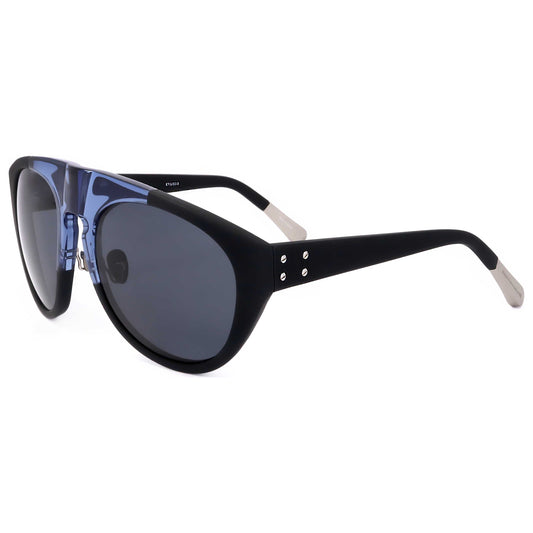 Front view of Linda Farrow Kris Van Assche Men's Sunglasses KVA35-C3-56
