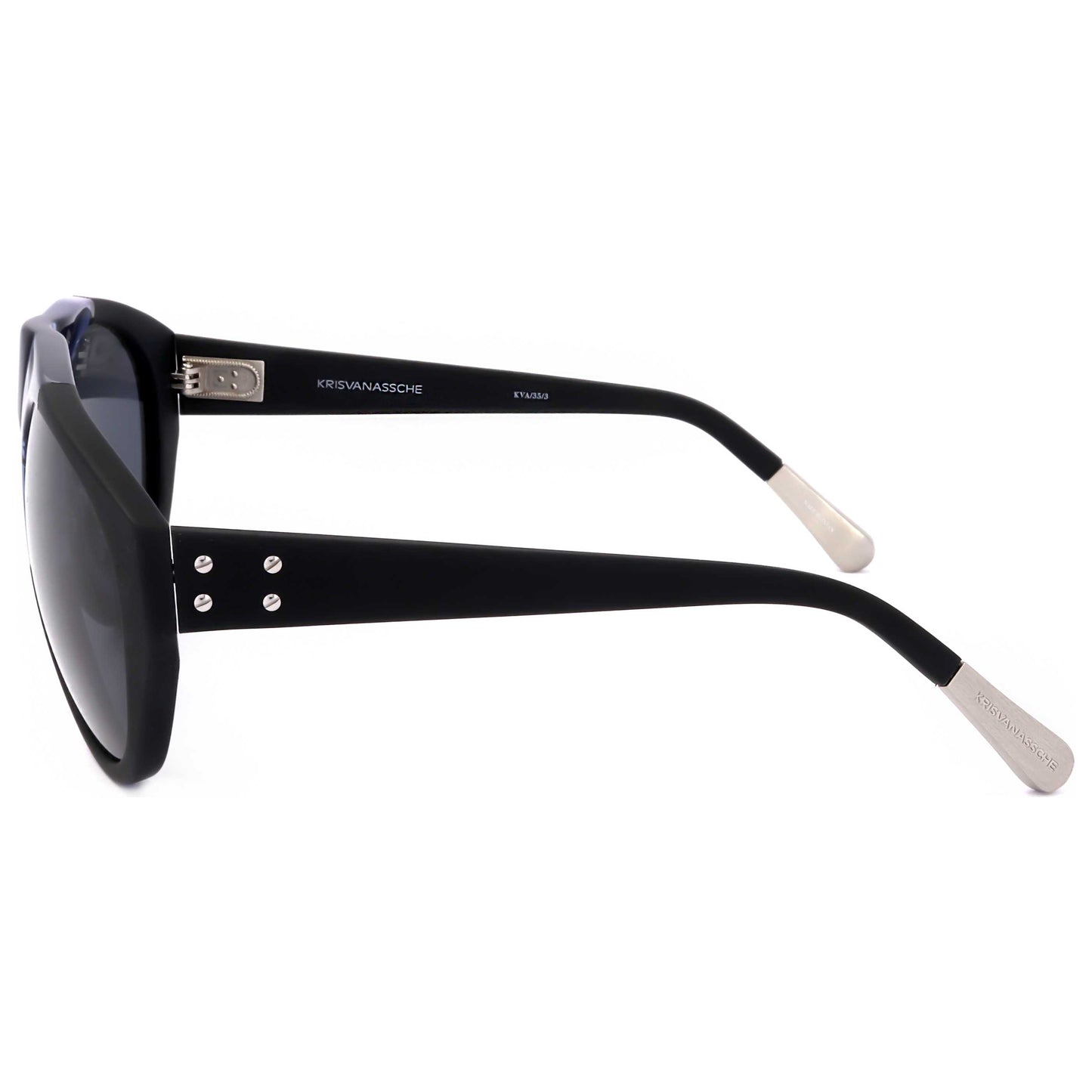 Linda Farrow Kris Van Assche Men's Sunglasses KVA35-C3-56 - Image #3