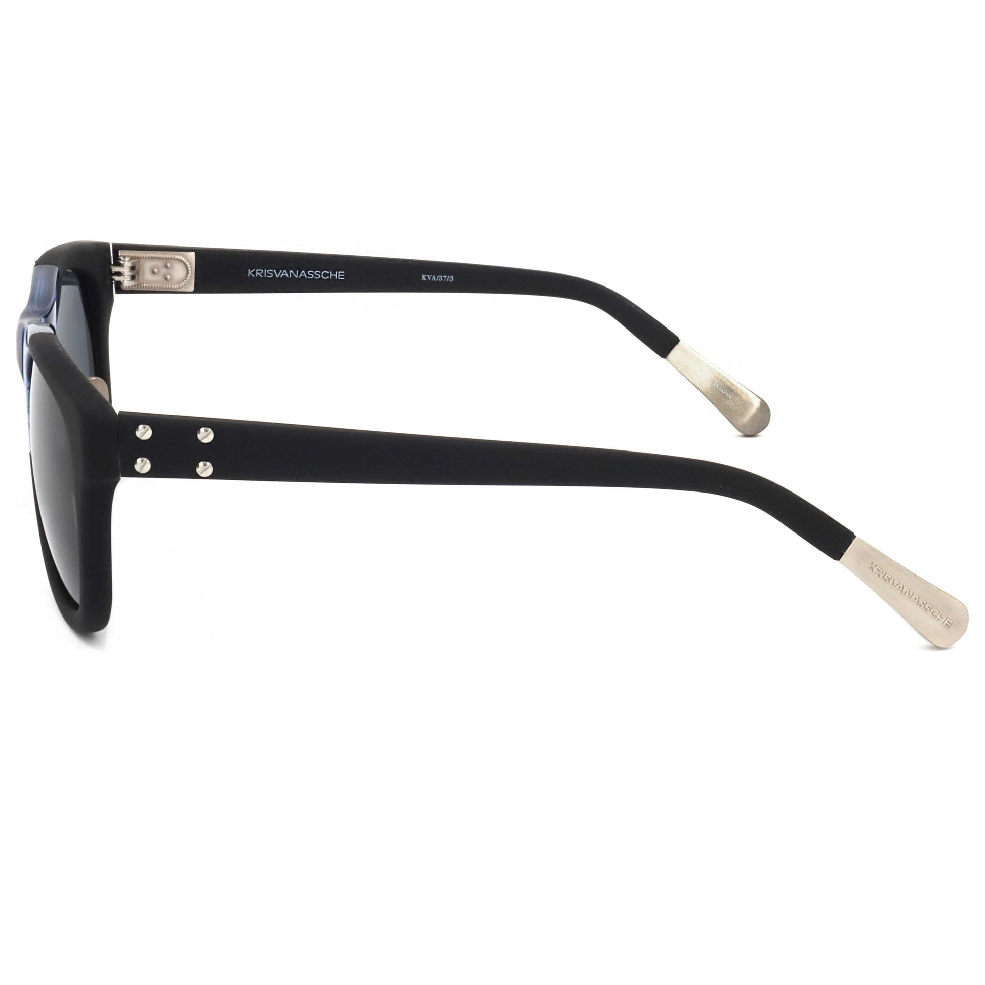 Linda Farrow Kris Van Assche Men's Sunglasses KVA37-C3-50 - Image #3