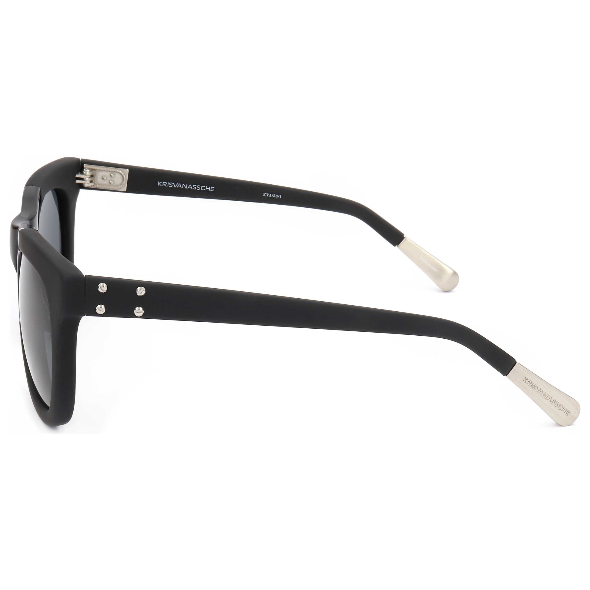 Linda Farrow Kris Van Assche Men's Sunglasses KVA38-C1-51 - Image #3