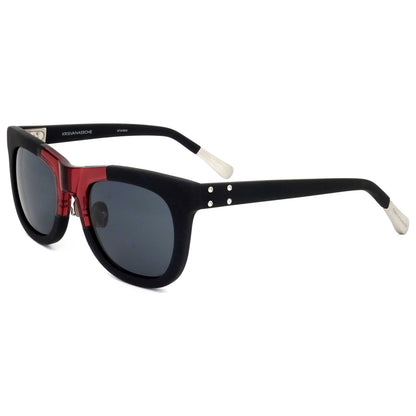 Front view of Linda Farrow Kris Van Assche Men's Sunglasses KVA38-C2-51