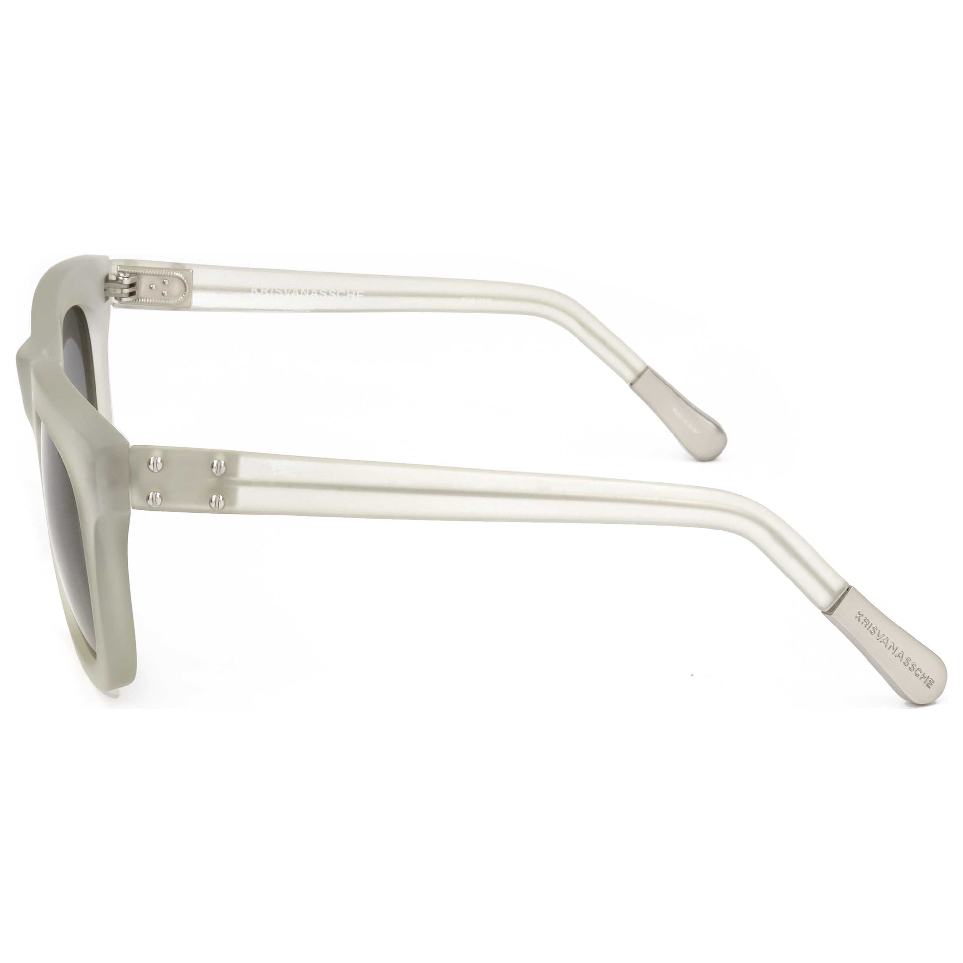 Linda Farrow Kris Van Assche Men's Sunglasses KVA38-C8-51 - Image #3