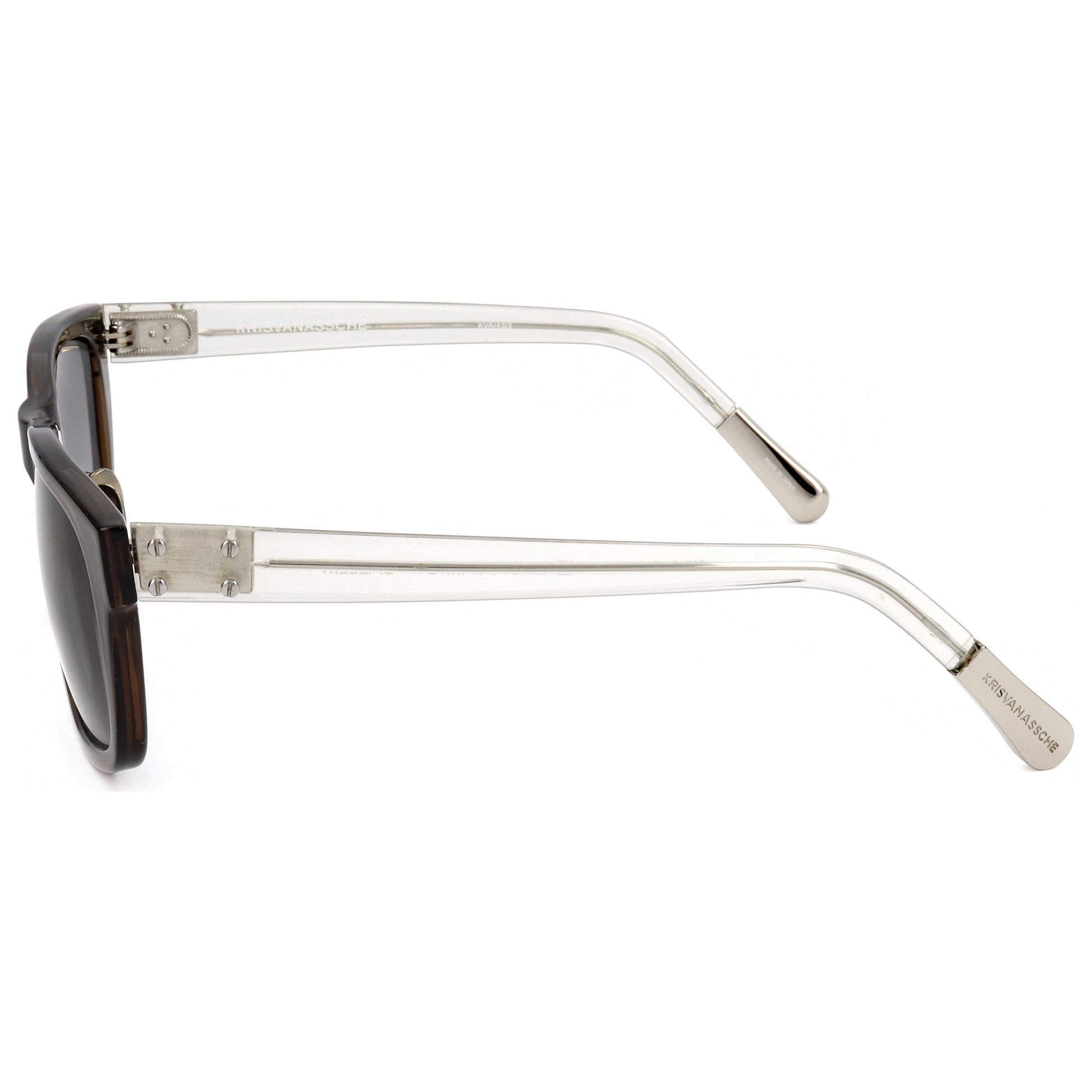 Linda Farrow Kris Van Assche Men's Sunglasses KVA43-C3-56 - Image #3