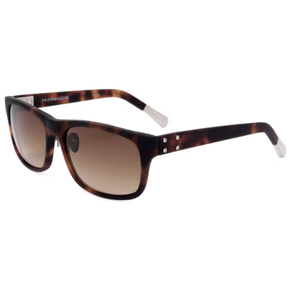 Front view of Linda Farrow Kris Van Assche Men's Sunglasses KVA43-C6-56