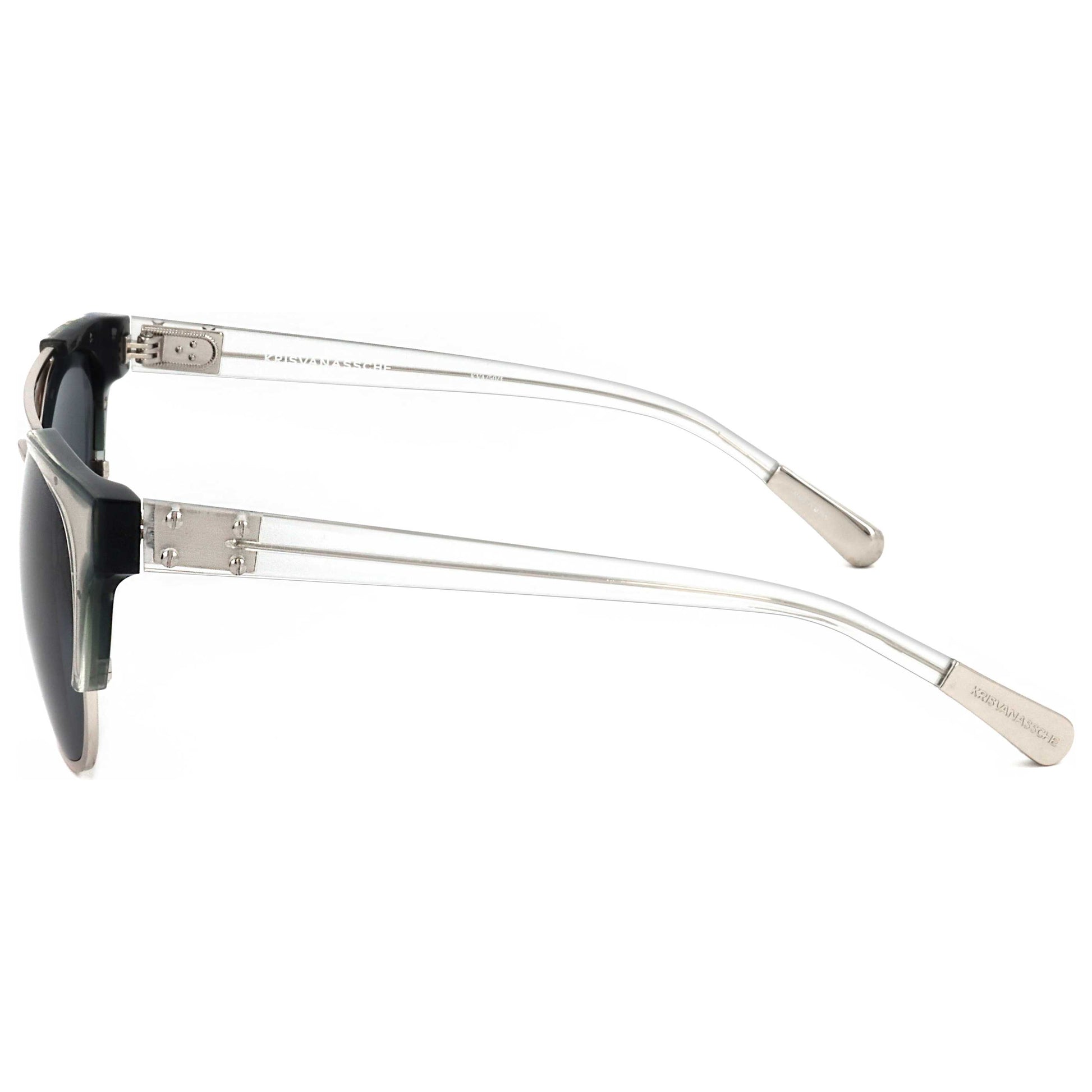 Linda Farrow Kris Van Assche Men's Sunglasses KVA50-C1-55 - Image #3