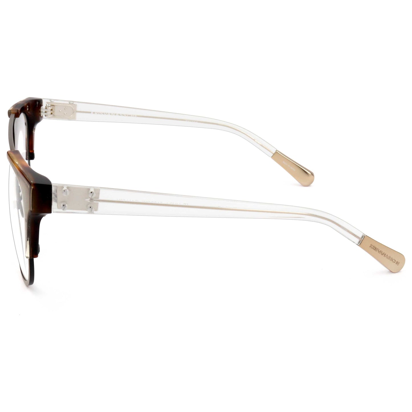 Linda Farrow Kris Van Assche Men's Opticals KVA50-C7-55 - Image #3