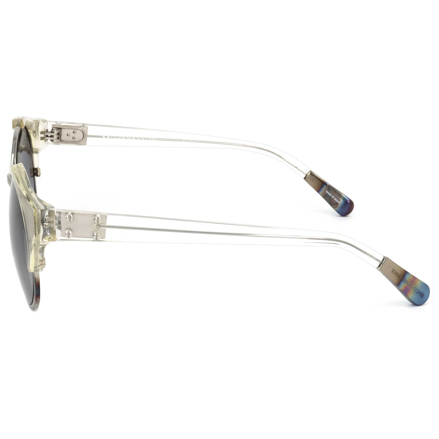 Linda Farrow Kris Van Assche Men's Sunglasses KVA51-C2-51 - Image #3