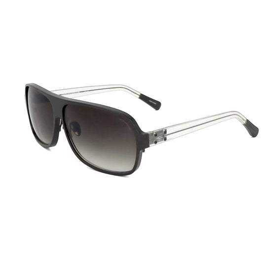 Front view of Linda Farrow Kris Van Assche Men's Sunglasses KVA6-C2-65