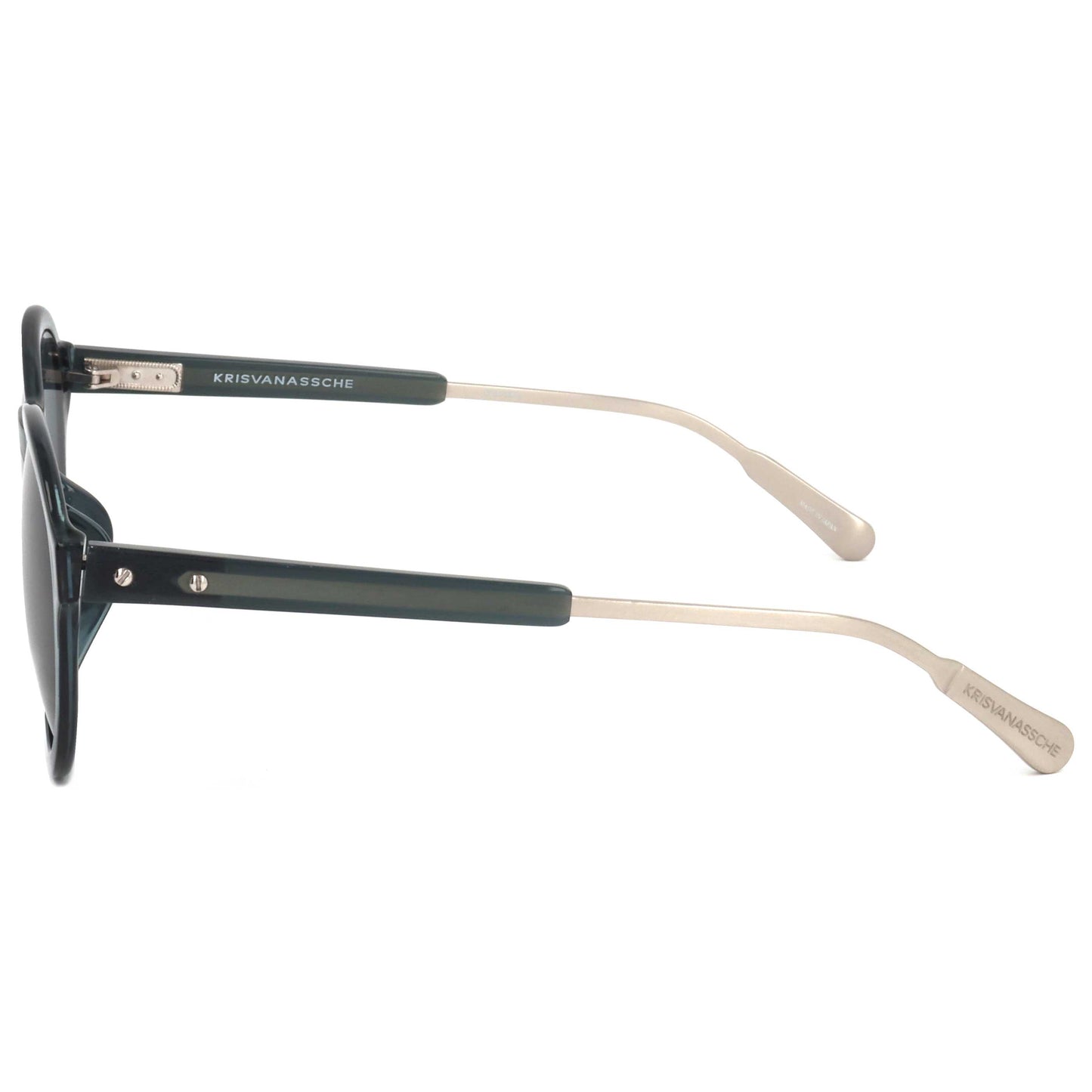 Linda Farrow Kris Van Assche Men's Sunglasses KVA60-C2-49 - Image #3