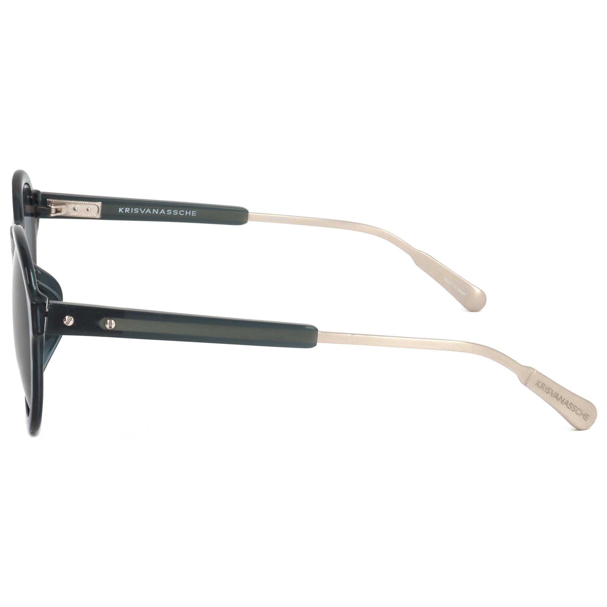 Linda Farrow Kris Van Assche Men's Sunglasses KVA60-C2-49 - Image #3