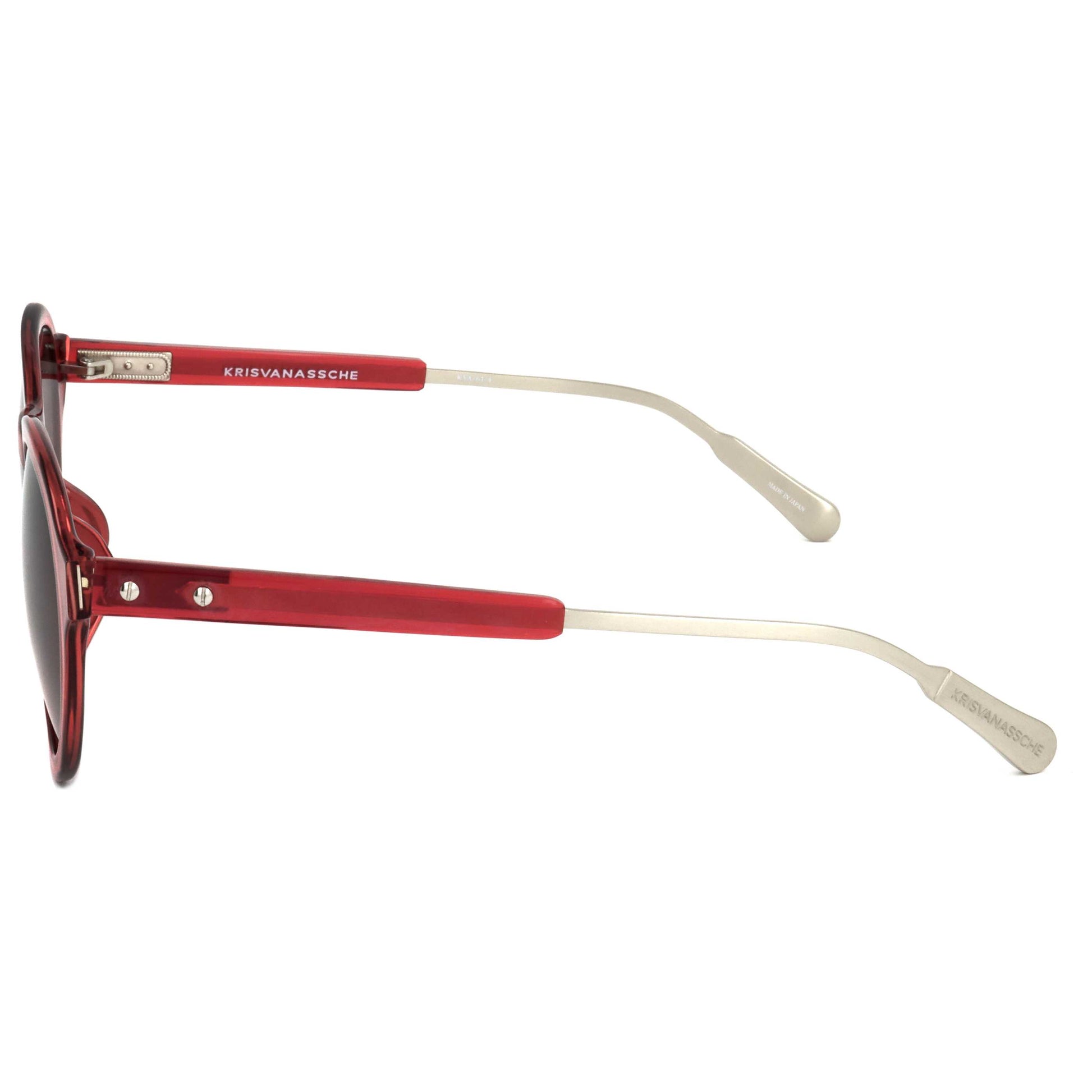 Linda Farrow Kris Van Assche Men's Sunglasses KVA60-C4-49 - Image #3