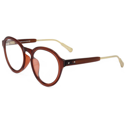 Front view of Linda Farrow Kris Van Assche Men's Opticals KVA60-C9-49