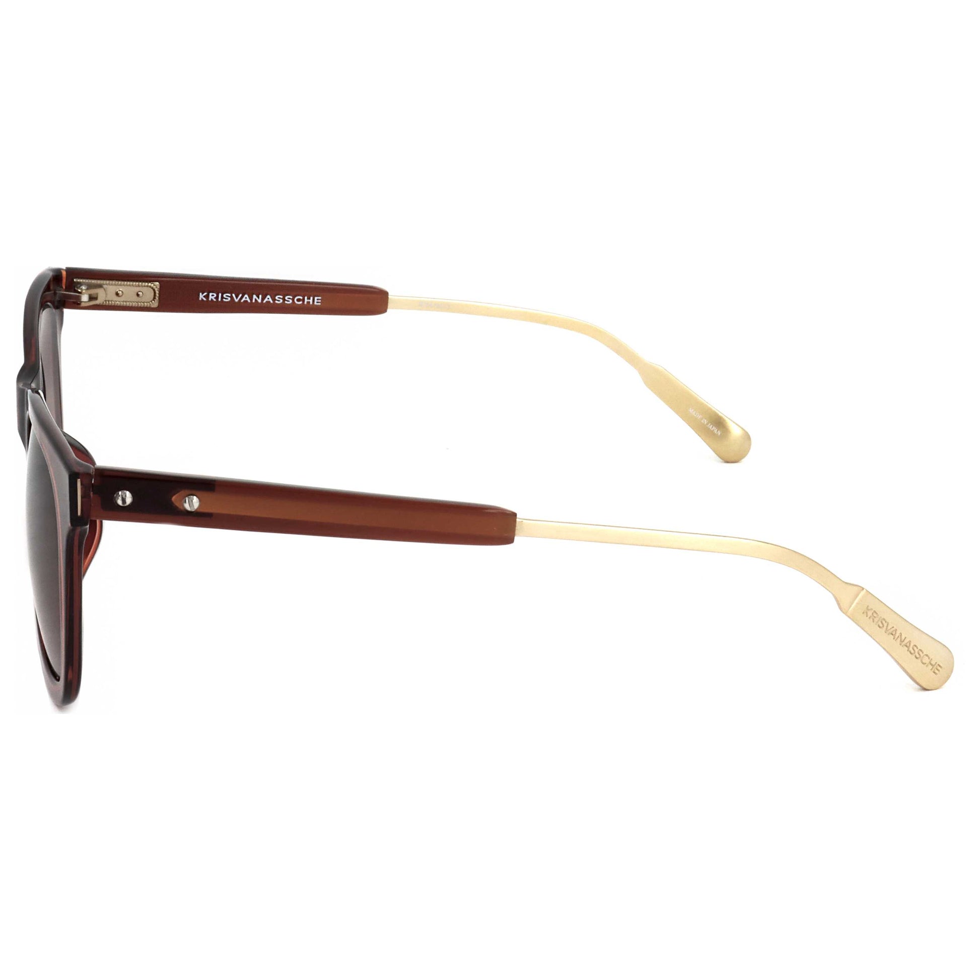 Linda Farrow Kris Van Assche Men's Sunglasses KVA61-C3-49 - Image #3