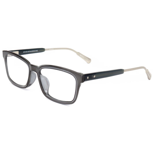 Front view of Linda Farrow Kris Van Assche Men's Opticals KVA67-C2-53