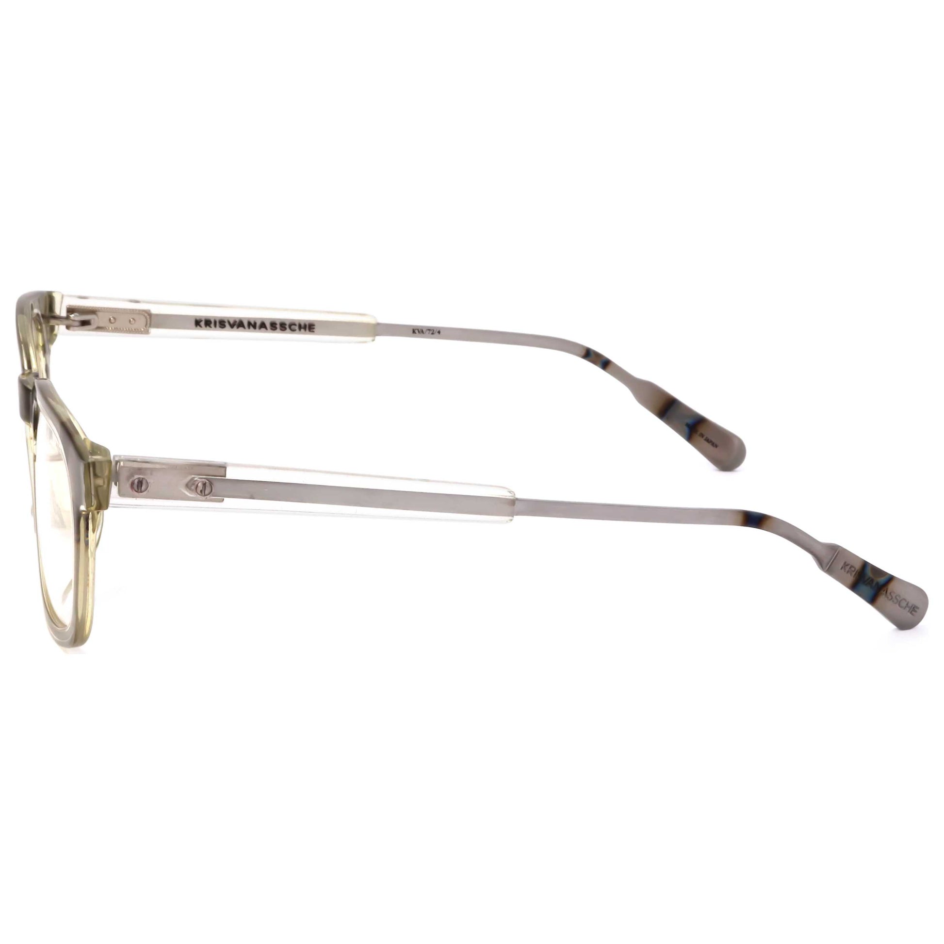 Linda Farrow Kris Van Assche Men's Opticals KVA72-C4-49 - Image #3