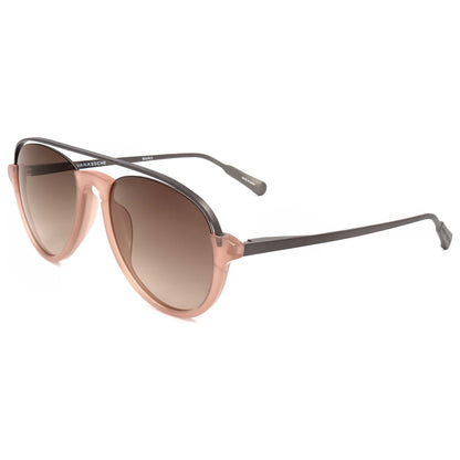 Front view of Linda Farrow Kris Van Assche Men's Sunglasses KVA84-C3-55