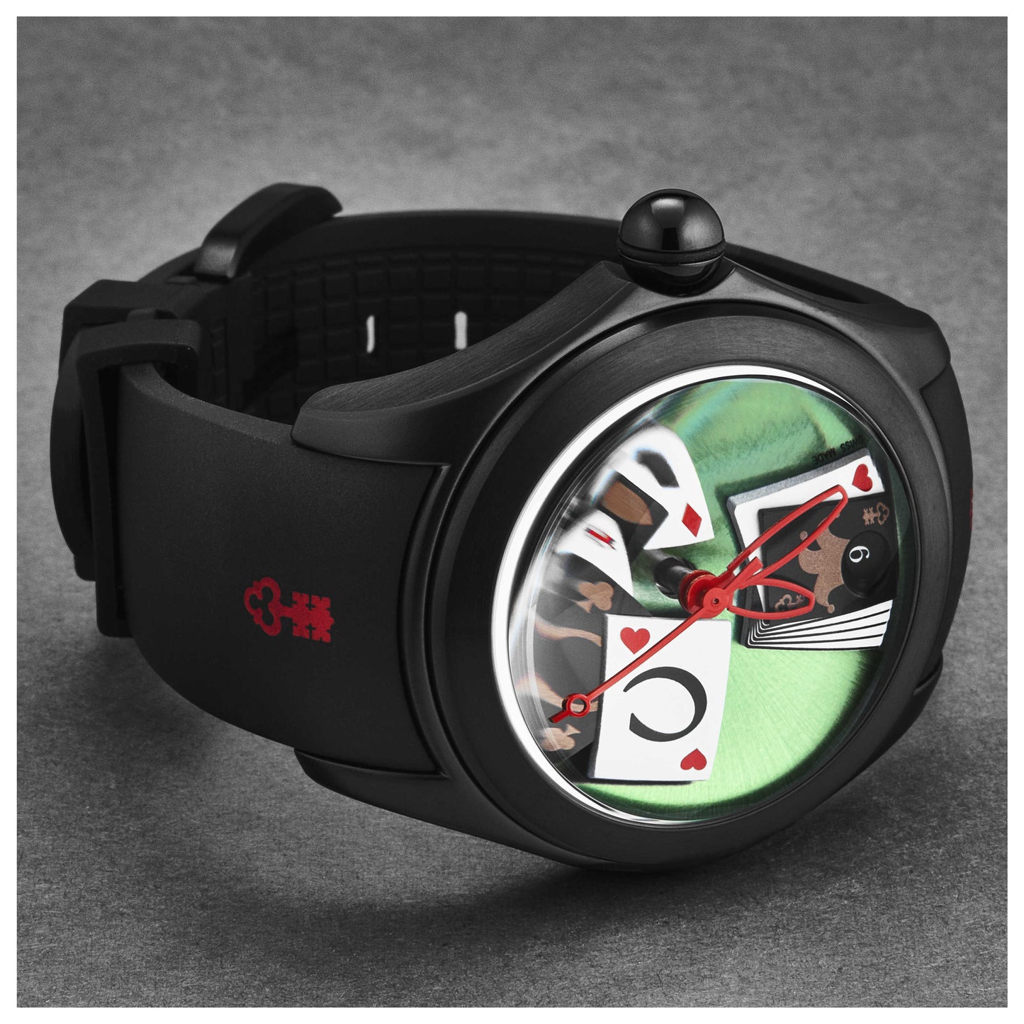 Front view of Corum Bubble Men's Automatic Watch L082/03245