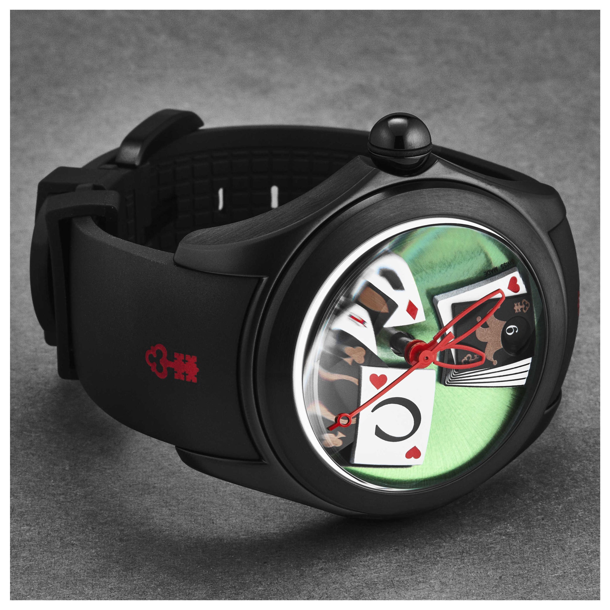 Front view of Corum Bubble Men's Automatic Watch L082/03245