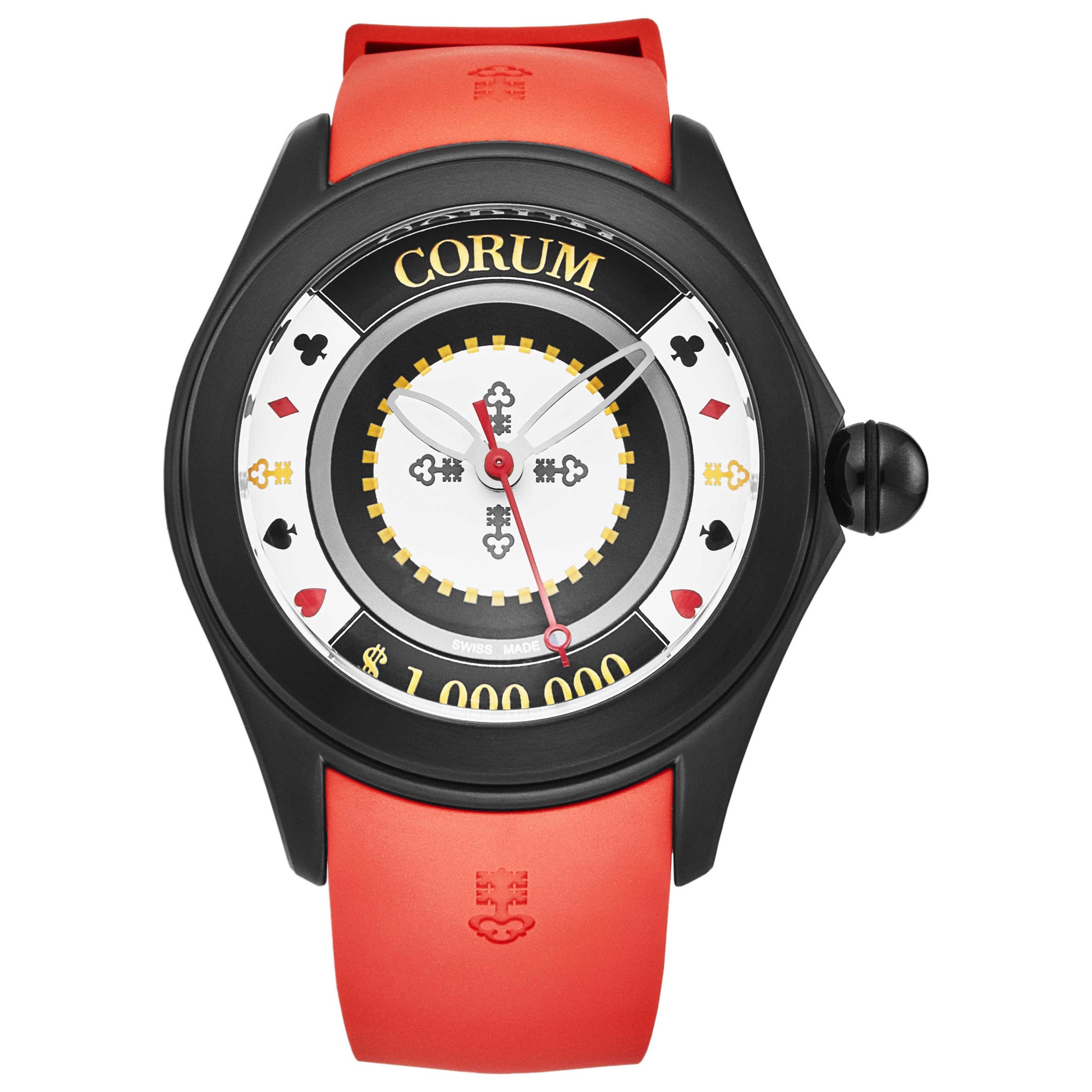 Front view of Corum Bubble Men's Automatic Watch L082/04365